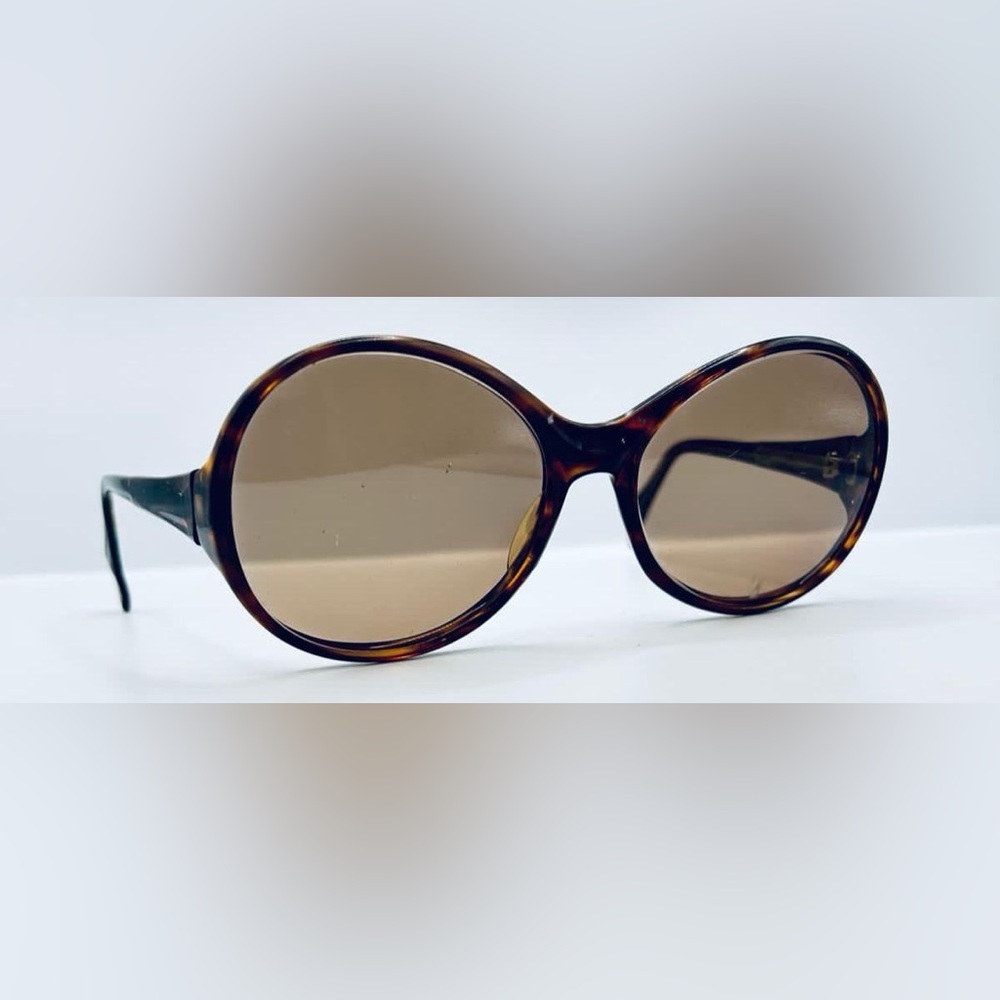 Vintage Metzler Tortoise Oval Sunglasses Frames Only